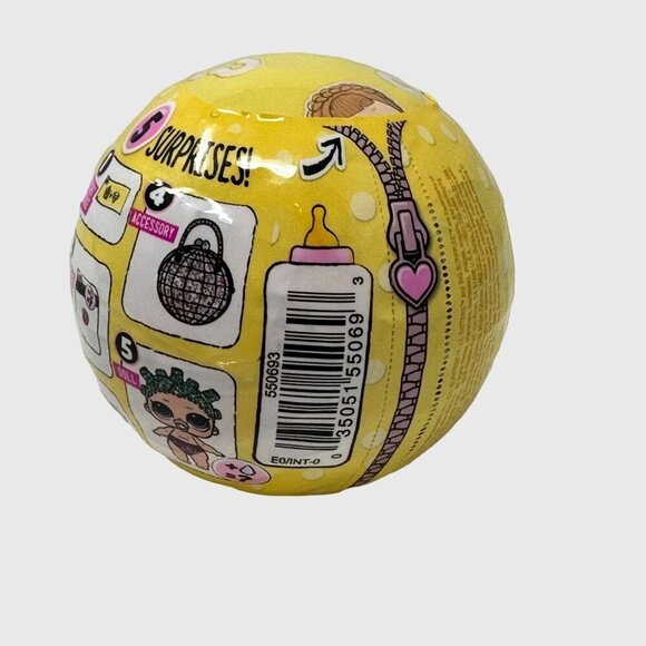 LOL Surprise Lil Sisters Series 3 Doll Sugar Queen Or Cosmic Queen Gold Ball - Picture 6 of 10